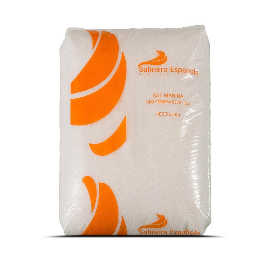 Sal gruesa seca tipo 3 saco de 25kg